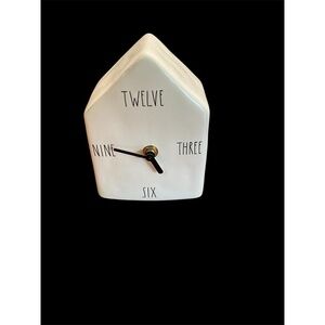 Rae Dunn Birdhouse Clock